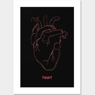 Heart Posters and Art